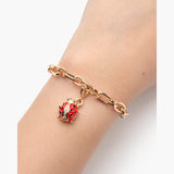Super Smalls Lucky Ladybug Charm Bracelet