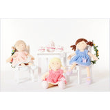 Tikiri Bonikka Pari Brown Hair with Blue & Purple Dress