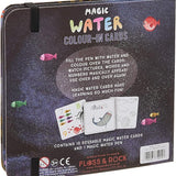 Floss & Rock Magic Water Colour-in Cards (Deep Sea)