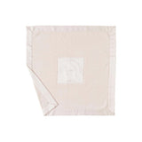 Barefoot Dreams Cozy Chic Satin Trim Receiving Blanket 30”x30” - Pink