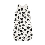 Coccoli Modal Sleep Sack - Flowers on Oat Milk Color Sack