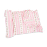 Angel Dear Ruffle Blanket 35"x26" Antionette Stripe