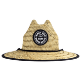Binky Bro Barney Patrol - Surf, Snow, Skate Straw Hat