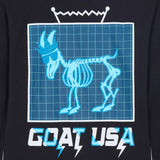 GOAT USA X-Ray Long Sleeve T-Shirt (Black)