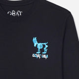 GOAT USA X-Ray Long Sleeve T-Shirt (Black)