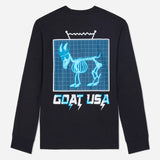 GOAT USA X-Ray Long Sleeve T-Shirt (Black)