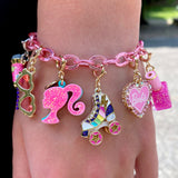CHARM IT! Gold Rainbow Roller Skate Charm