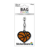 StickerBeans Basketball Charm