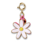 CHARM IT! Gold Girl Scout Glitter Daisy Charm
