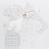 Pink Chicken Nesting Box Baby Take Home Set - Baby Elephant