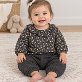 Play Up Floral Woven Shirt and Trousers Set