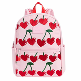 State Bag Kane Double Pocket Backpack in Cherry