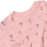 Pink Chicken Play Sweatshirt - Tiny Bows