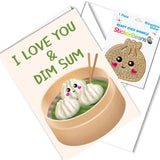 StickerBeans - I Love You and Dim Sum