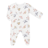 Coccoli Modal Zipper Butterfly Footie