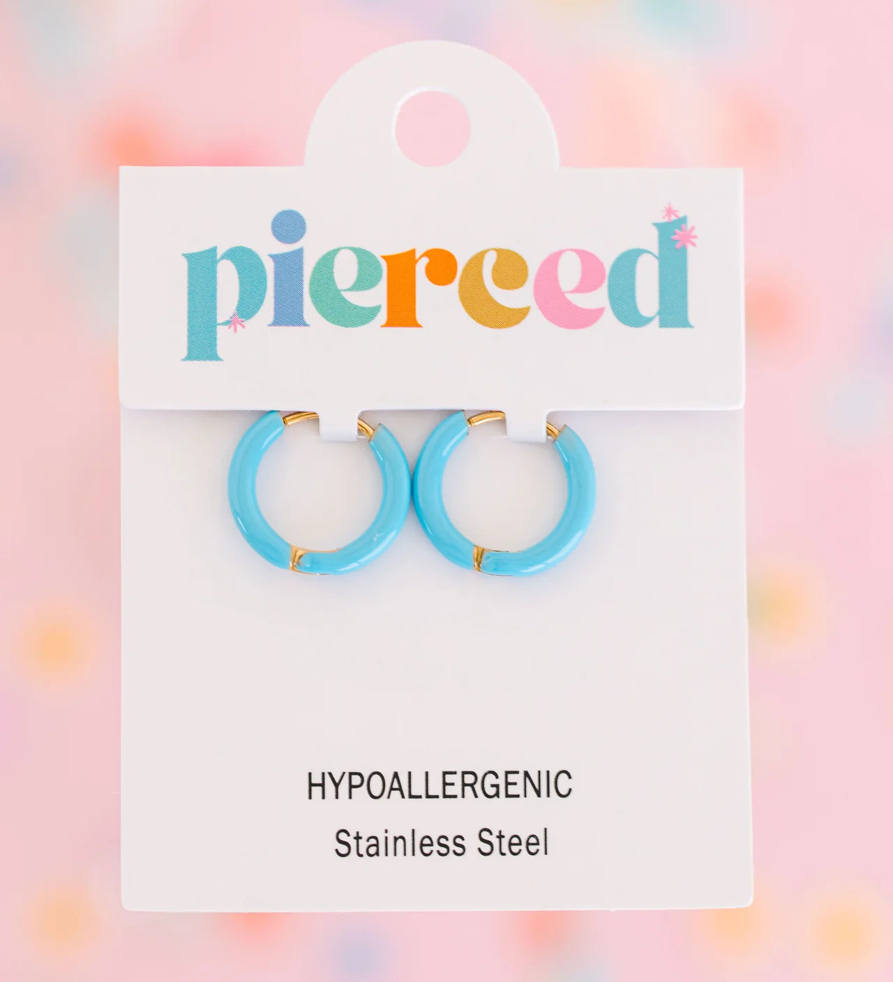 Pierced Color Huggies