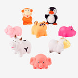 Elegant Baby Animal Squirtie Bath Set