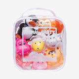 Elegant Baby Animal Squirtie Bath Set