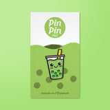 Pals & Co. Boba Tea - Enamel Pin (Green)