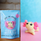 The Make Station DIY Polymer Clay Kit - Axel the Axolotl