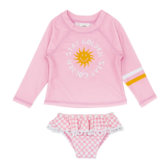 Feather 4 Arrow Fun In The Sun L/S Baby Swim Set