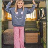 Feather 4 Arrow Meadow Bell Bottom (Misty Mauve)