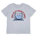 Feather 4 Arrow Boy's Vintage Tee - Crabby (Gray Skies Mineral)