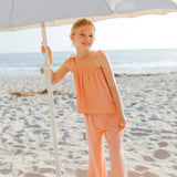 Feather 4 Arrow Swing Tank + Playa Pant Set (Papaya)
