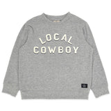 Feather 4 Arrow Local Cowboy Hacci Pullover - Grey