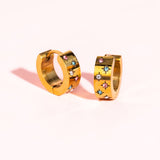Pierced Co. Chunky Fireworks Huggie