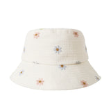 Rylee + Cru Bucket Hat Embroidered Daisies