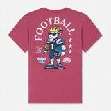 GOAT USA Kids' Most Valuable GOAT Football T-Shirt - Cardinal