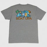 GOAT USA Hawaiian T- Shirt '25 (Gray)