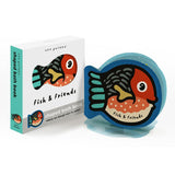 Wee Gallery Fish and Friends Shaped Bath Book