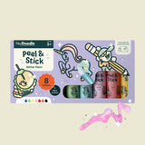 Glitter Peel & Stick Paint - Easy Peel and Stickable Colors