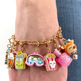 CHARM IT! Gold Glitter Lemonade Charm