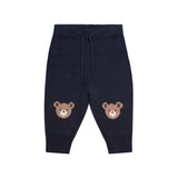 Huxbaby Furry Huxbear Sweatshirt Black & Huxbear Track Pant