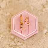 Pierced Flamingo Floatie Charm