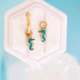 Pierced Seahorse Charm
