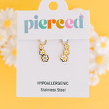 Pierced Daisy Crawler Charm