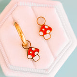 Pierced Mushroom Charm