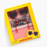 Super Smalls Heartfelt Sparkle Gemify™ Sunglasses & Case