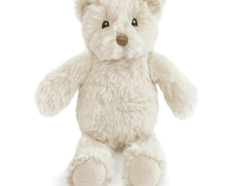 Mon Ami Huggie the Bear Plush Rattle - hip-kid