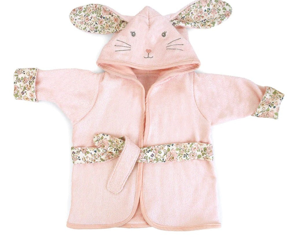 Mon Ami Bunny Bamboo Cotton Robe - hip-kid