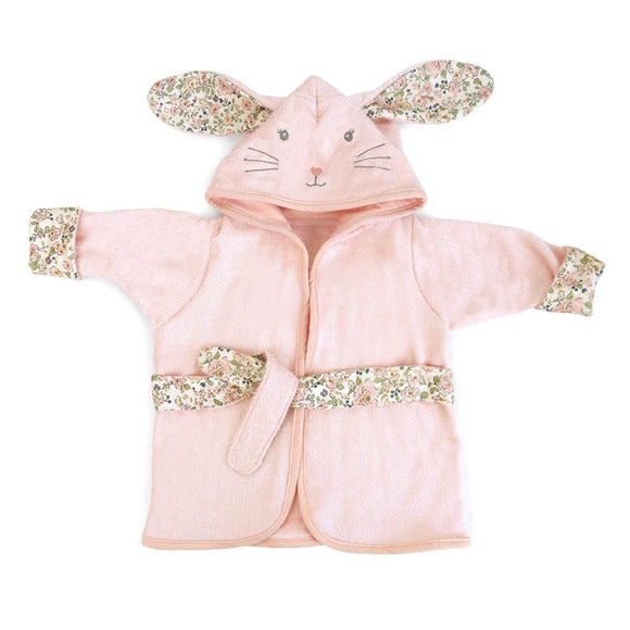 Mon Ami Bunny Bamboo Cotton Robe - hip-kid