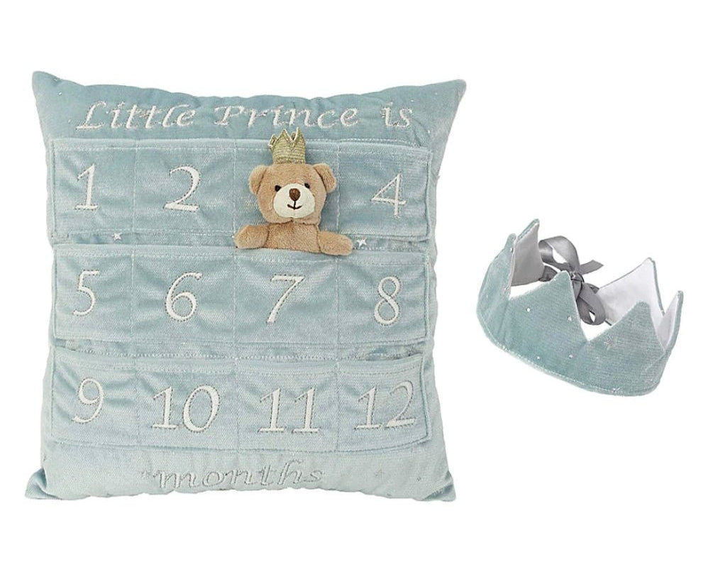 Mon Ami Prince First Year Pillow & Crown Set - hip-kid