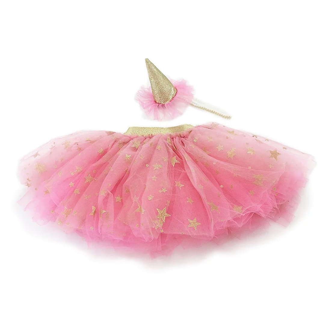 Mon Ami Tutu Skirt & Party Hat Dress Up Set - hip-kid