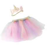 Mon Ami Rainbow Tutu & Unicorn Headband Set - hip-kid