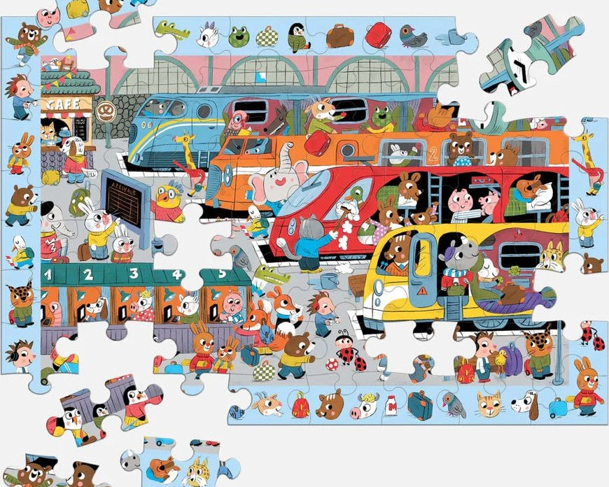 Mudpuppy Search & Find Puzzle - All Abord - hip-kid