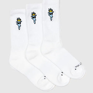 Goat USA OG Socks - White